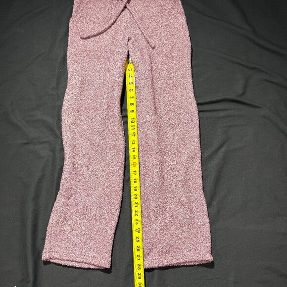 DULUTH TRADING Women's Fleece Hoodie/Sweatpants Set XS Red Warm and Soft - Picture 11 of 13